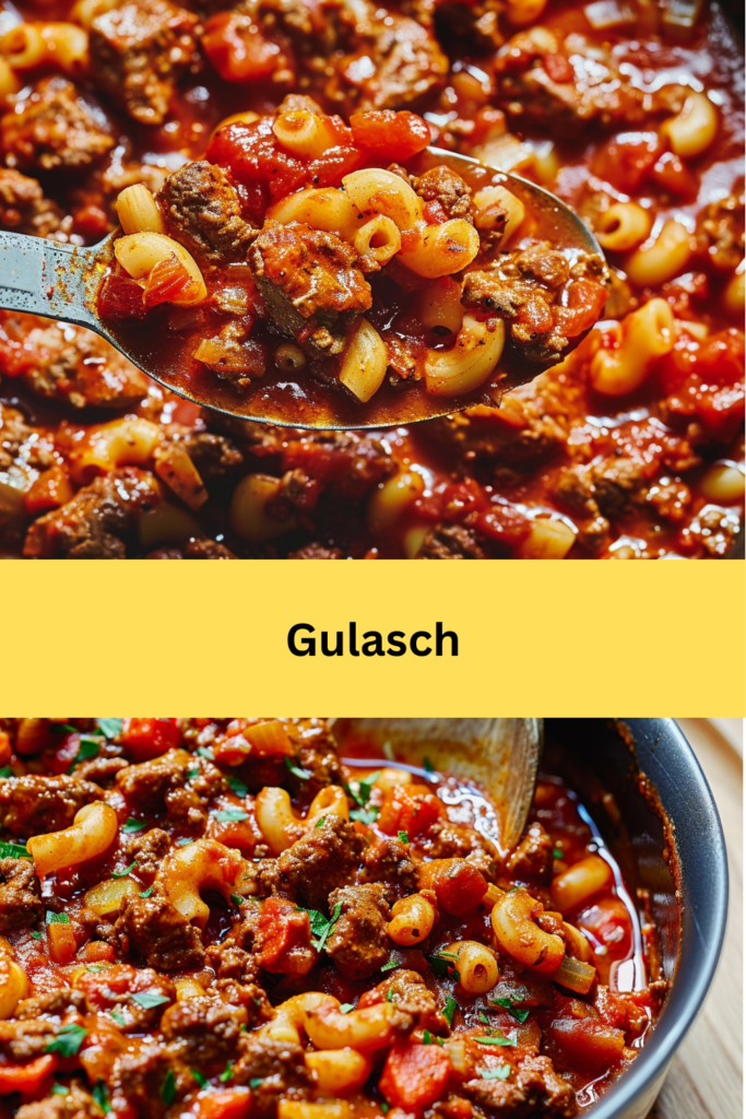 Goulash ist ein traditionelles Gericht, das in vielen Kulturen beliebt ist, und es gibt zahlreiche Varianten, die von Region zu Region variieren.