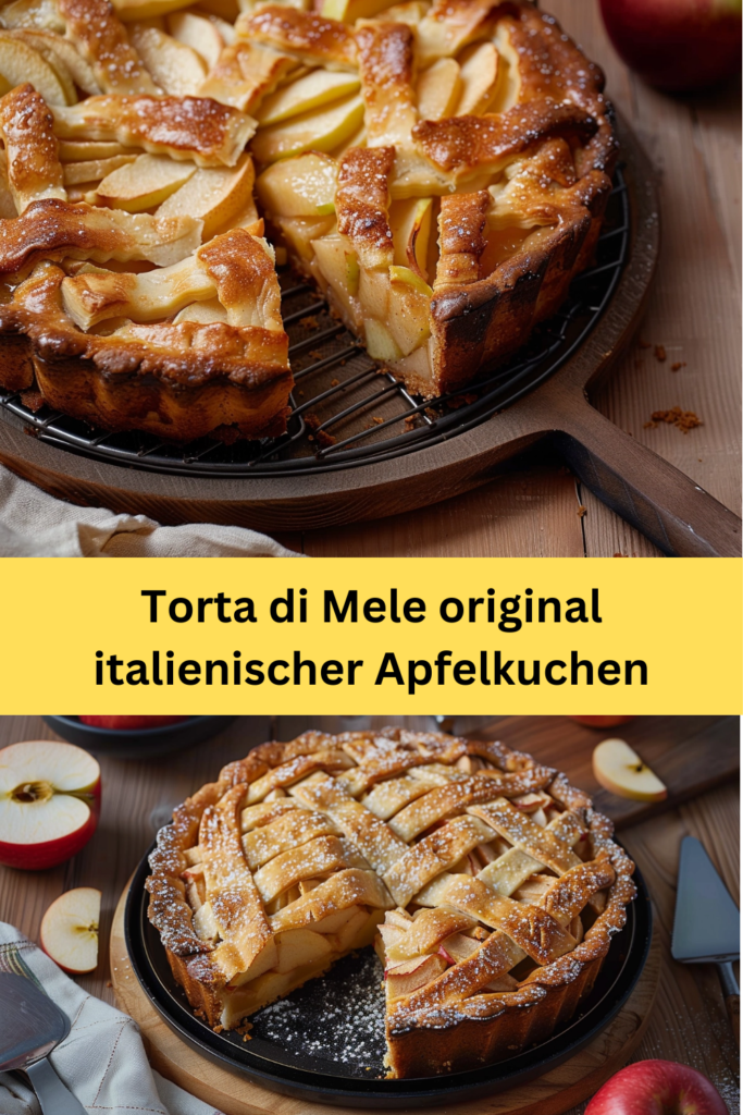 Torta di Mele original italienischer Apfelkuchen