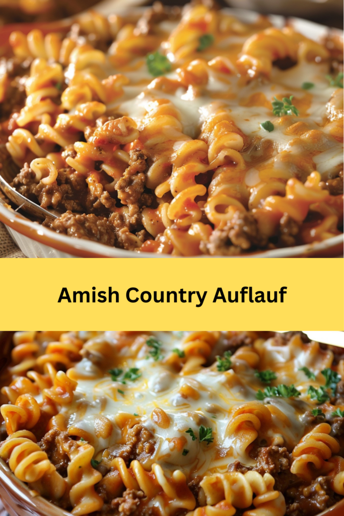Der Amish Country Auflauf ist ein herzhaftes und wärmendes Gericht, das seine Wurzeln in der einfachen, aber köstlichen Küche der
