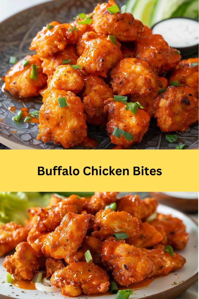 Wenn Sie nach einem Rezept suchen, das sowohl würzig als auch unwiderstehlich ist, dann sind diese Buffalo Chicken Bites genau das Richtige für Sie.