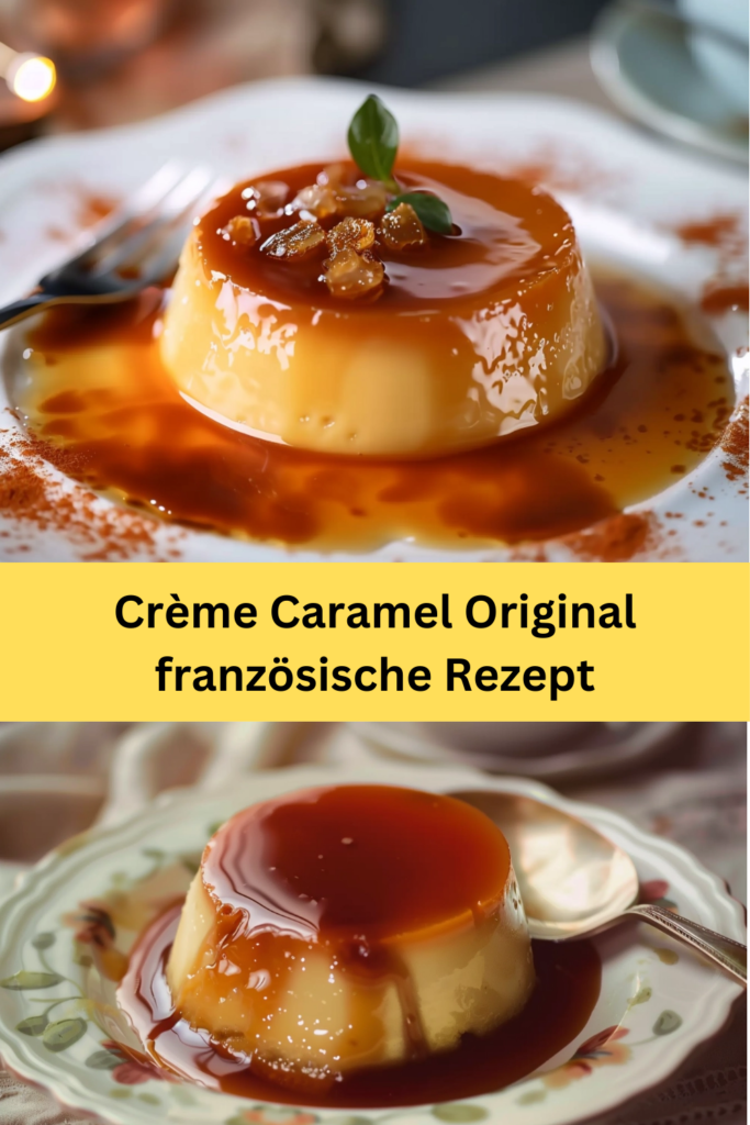 Crème Caramel ist ein Dessertklassiker, der aus der französischen Küche nicht wegzudenken ist. Diese zarte, süße Köstlichkeit verbindet