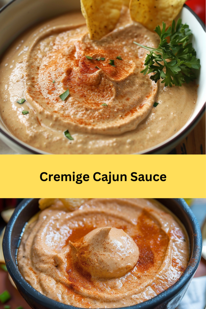 Diese cremige Cajun-Sauce ist die perfekte Ergänzung für eine Vielzahl von Gerichten. Mit ihrem reichen, würzigen Geschmack 