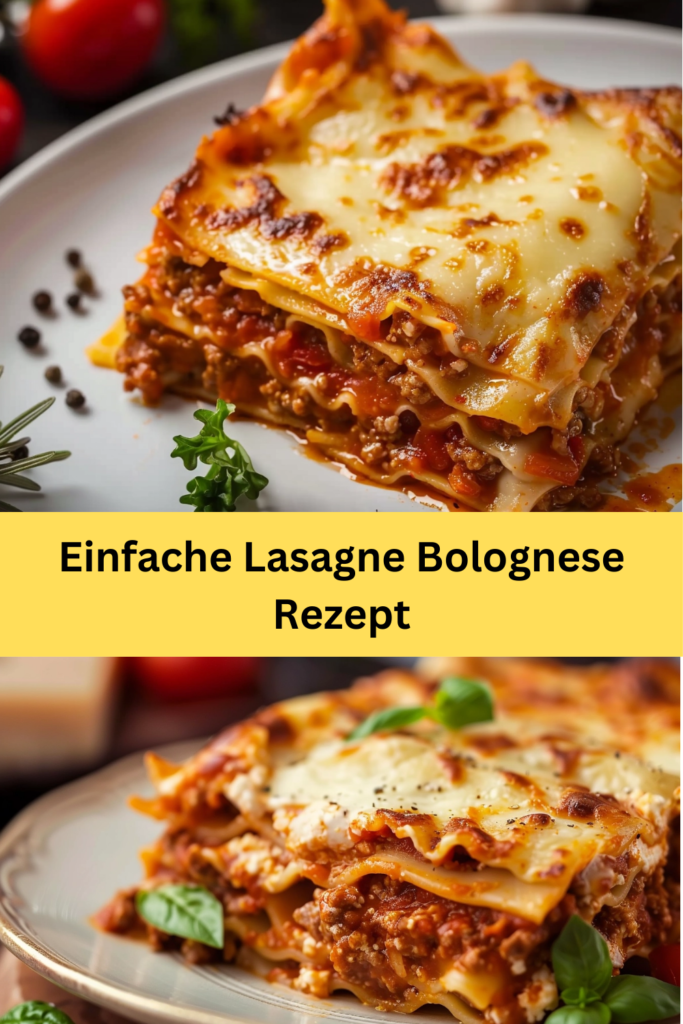 Lasagne Bolognese ist ein klassisches Gericht, das in vielen Küchen weltweit für seine herzhaften Schichten und seinen reichen Geschmack