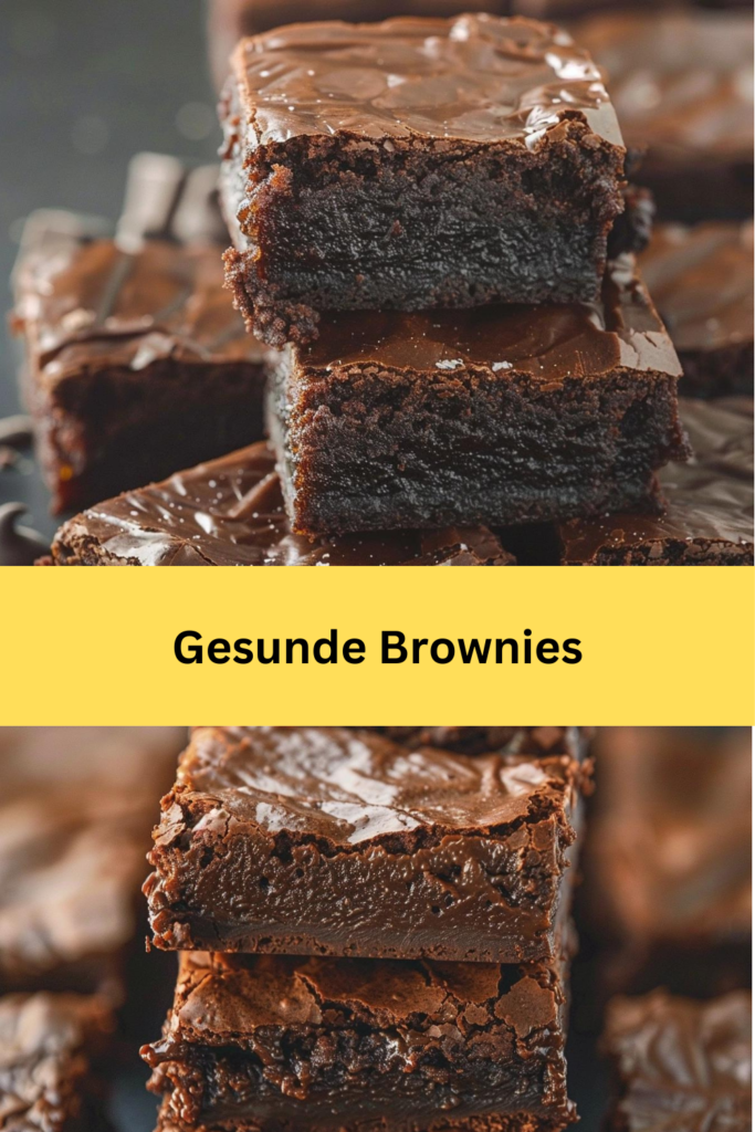 Wer sagt, dass leckere Brownies nicht auch gesund sein können? Dieses Rezept für gesunde Brownies beweist, 