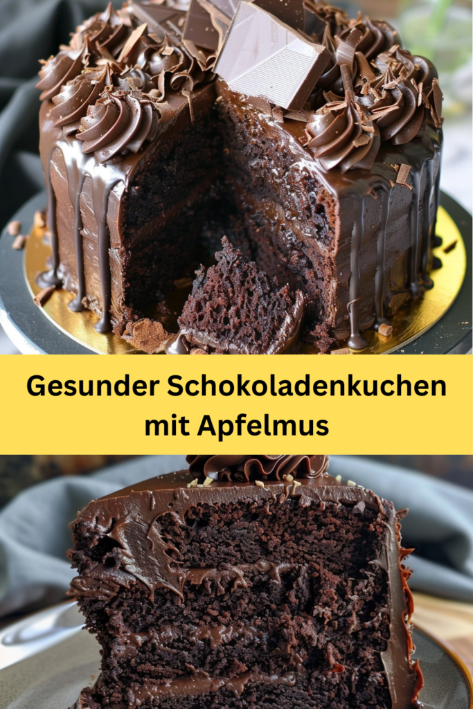 Entdecken Sie die Freude an einem gesunden Genuss mit diesem herrlichen Rezept für einen Schokoladenkuchen,