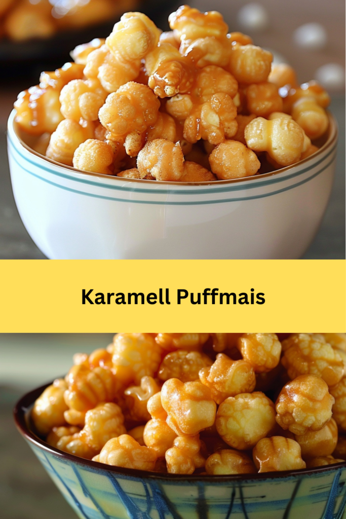 Karamell-Puffmais ist eine köstliche und süchtig machende Leckerei, die perfekt für jeden Anlass ist. Ob für einen Filmabend, 
