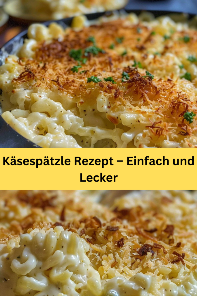 Gerne stelle ich Ihnen ein traditionelles Rezept für Käsespätzle vor, das seine Wurzeln in der schwäbischen Küche Süddeutschlands hat.