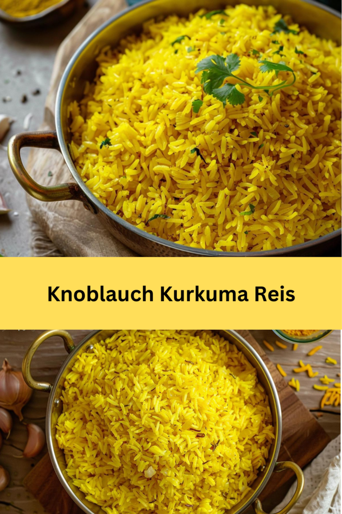 Entdecken Sie die wunderbare Welt der Aromen mit diesem einfachen, aber köstlichen Rezept für Knoblauch-Kurkuma-Reis. 