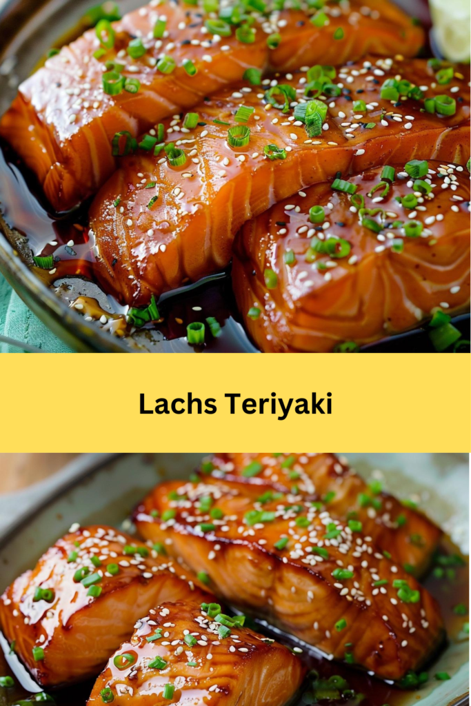 Tauchen Sie ein in die köstliche Welt der japanischen Küche mit diesem einfachen, aber eleganten Rezept für Teriyaki-Lachs.