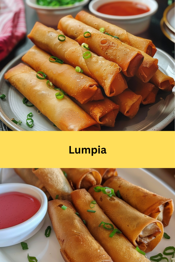 Lumpia, auch bekannt als philippinische Frühlingsrollen, sind ein beliebtes und köstliches Gericht, das oft bei festlichen Anlässen