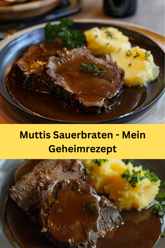 Sauerbraten ist ein klassisches Gericht der deutschen Küche, das besonders in der Rheinischen, aber auch in anderen Regionen