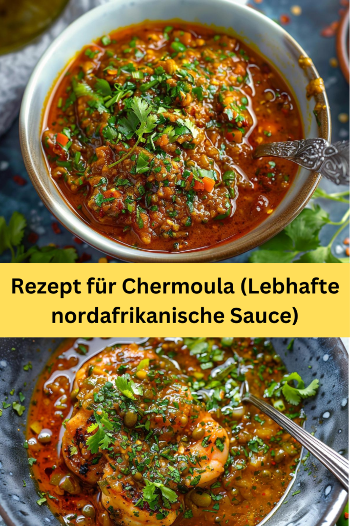 Chermoula ist eine vielseitige und aromatische Sauce, die ihren Ursprung in der nordafrikanischen Küche hat. Diese lebhafte Mischung aus Kräutern,