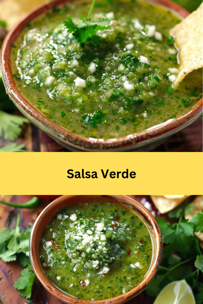 Entdecken Sie die lebendigen Aromen Mexikos mit diesem einfachen und köstlichen Rezept für Salsa Verde. Diese traditionelle
