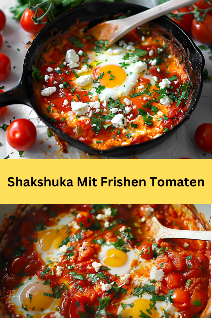 Shakshuka ist ein beliebtes Gericht aus dem Nahen Osten, das in vielen Variationen zubereitet wird und besonders für seine herzhaften