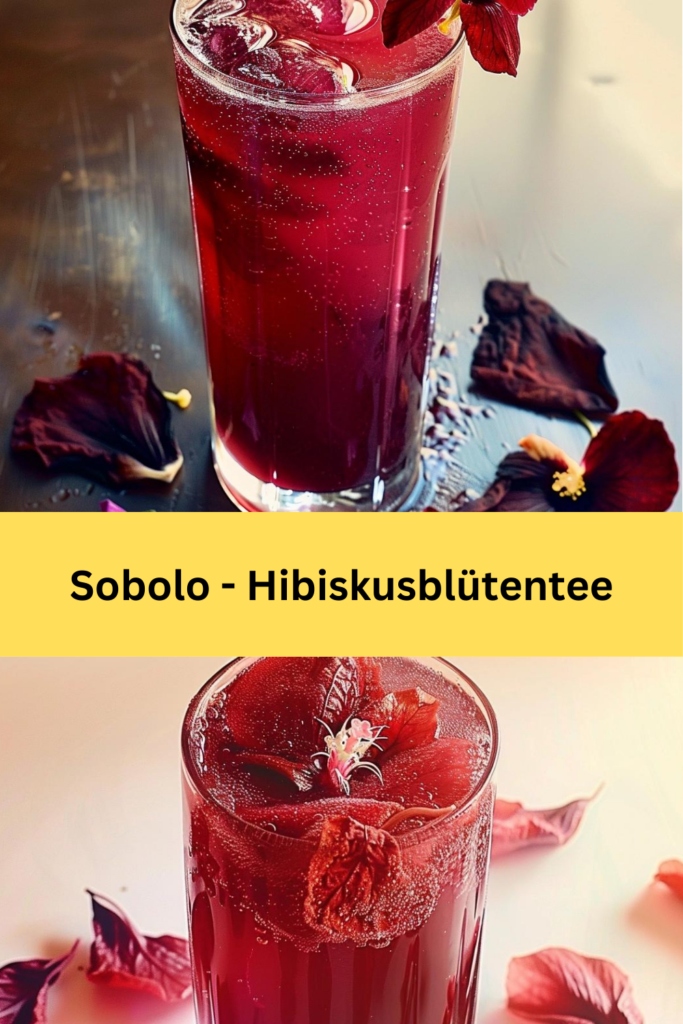 Sobolo, auch bekannt als Hibiskustee, ist ein erfrischendes Getränk, das tief in der westafrikanischen Kultur verwurzelt ist.