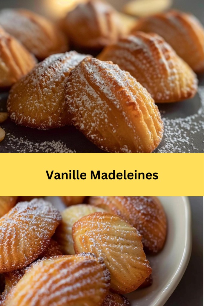Gönnen Sie sich ein Stück französischer Kulinarik mit einem Klassiker, der niemals aus der Mode kommt: den Vanille-Madeleines. 