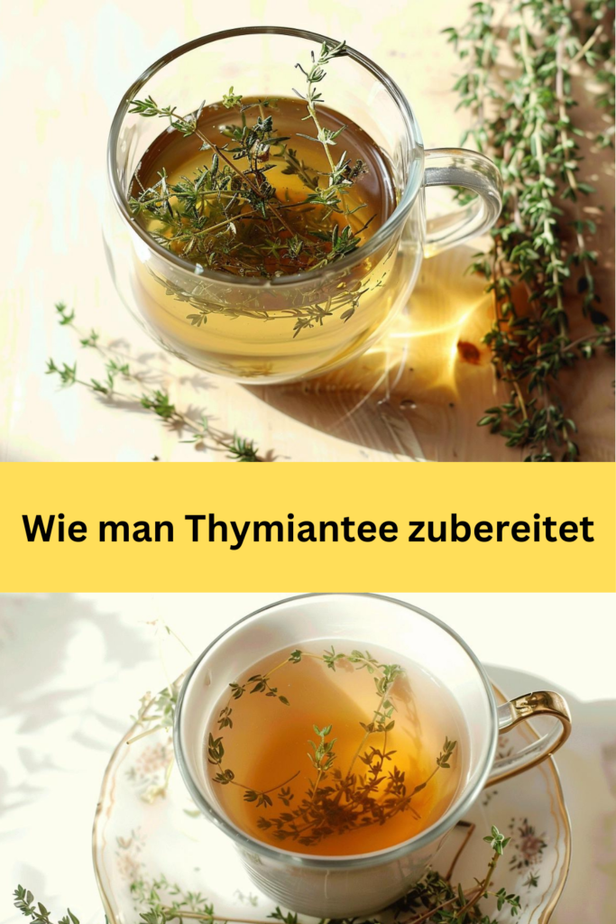 Thymiantee ist ein wohltuendes und aromatisches Getränk, das sowohl in heißer als auch in kalter Form genossen werden kann. 