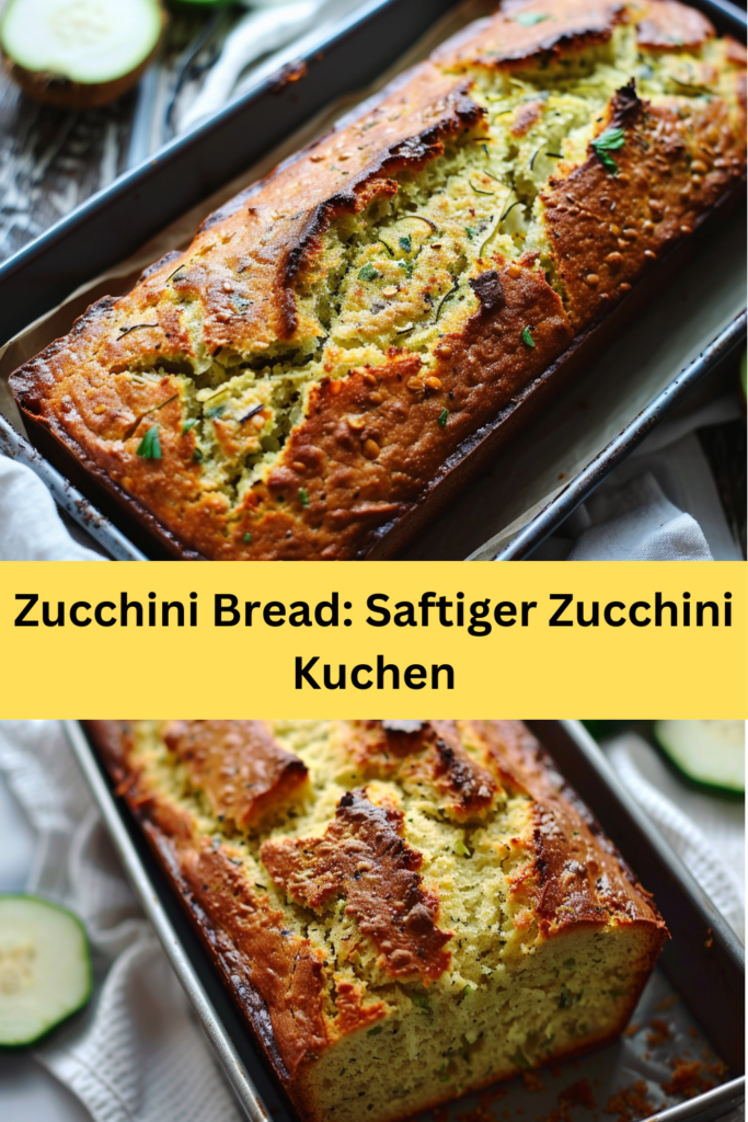 Zucchini Bread, ein klassischer Favorit in vielen Küchen, bietet eine wunderbare Möglichkeit, das üppige Angebot an Zucchini 