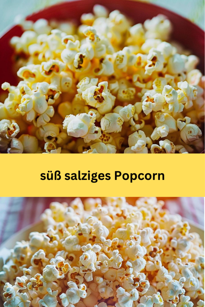 Süß-salziges Popcorn ist ein klassischer Snack, der bei Groß und Klein gleichermaßen beliebt ist. Diese köstliche Kombination