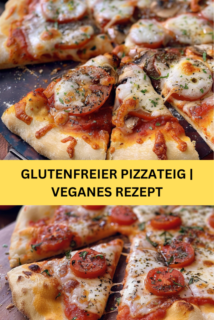 Wenn Sie auf der Suche nach einer köstlichen, glutenfreien und veganen Alternative für Ihre Pizzanacht sind, dann ist dieses Rezept